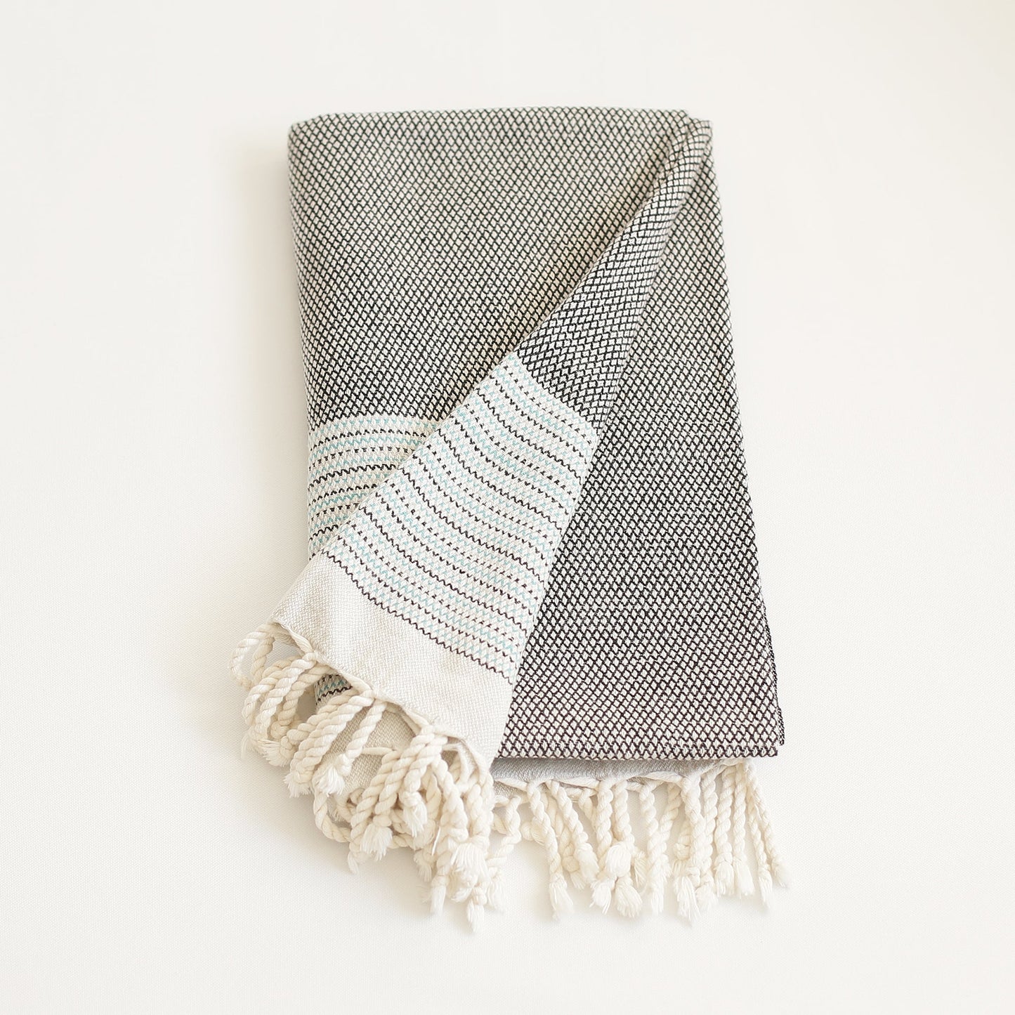 100% Turkish Cotton Handwoven Throw Blankets (Set of 2)