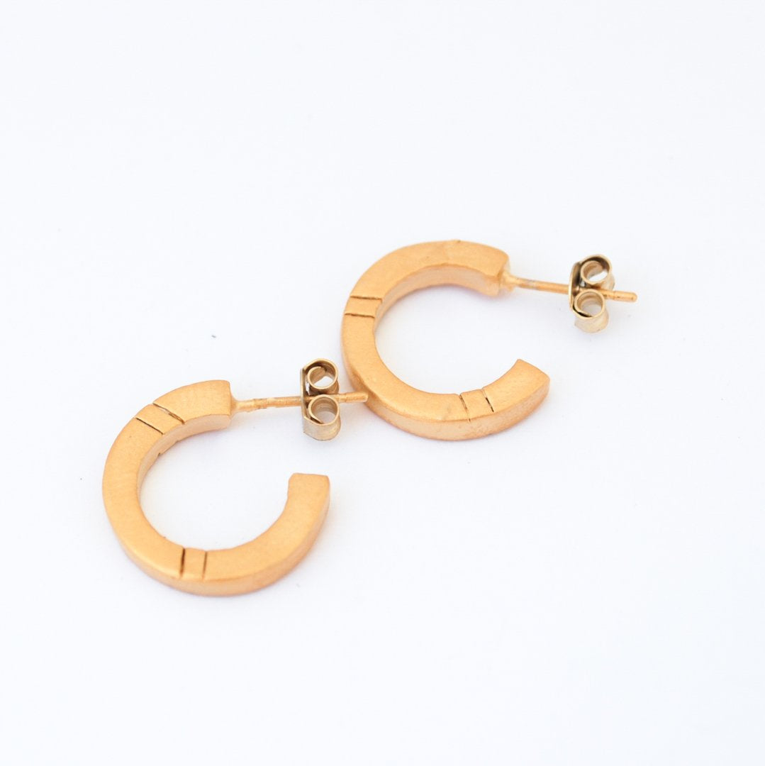 Elan Small or Large Hoop Earrings